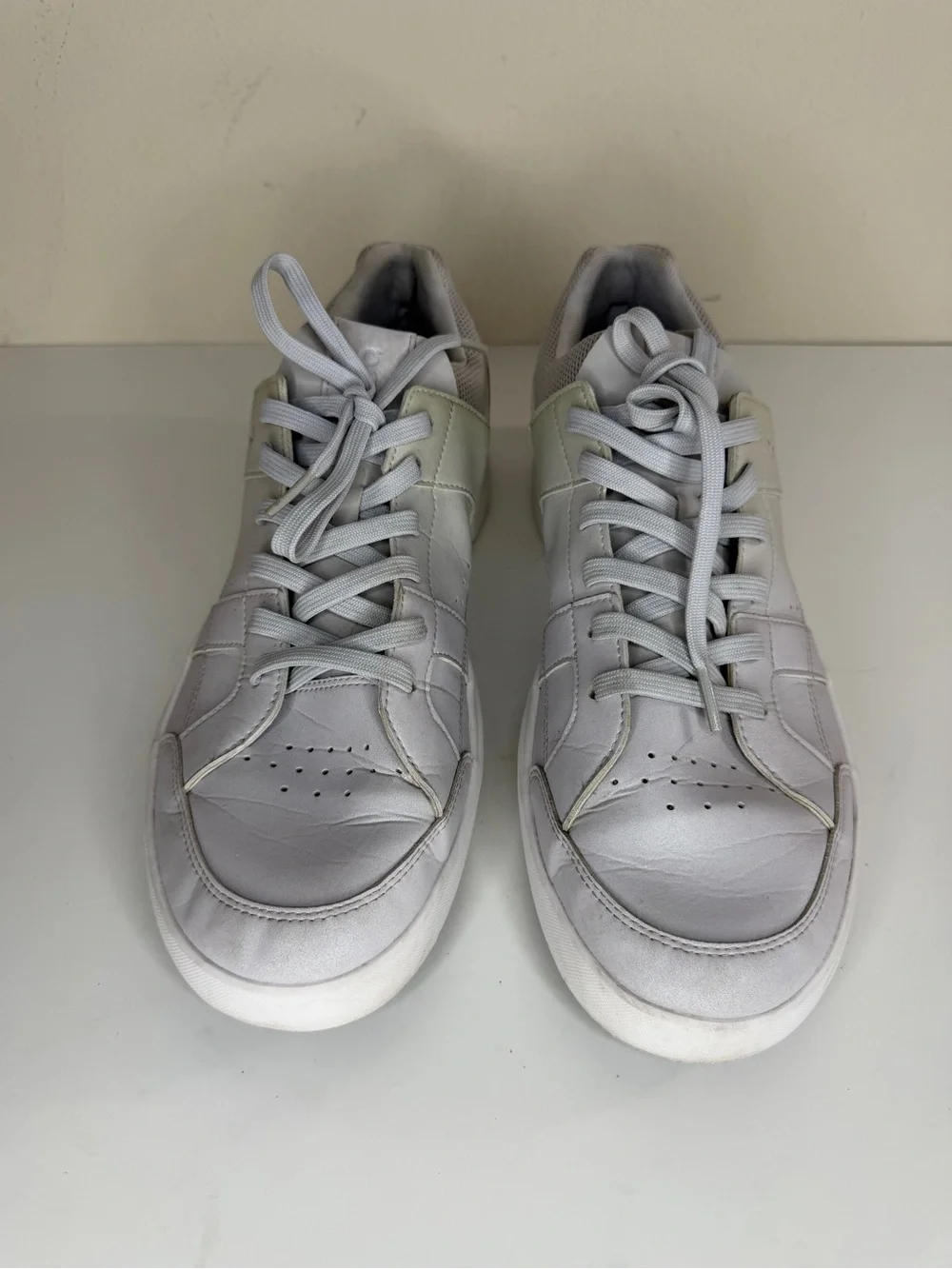 On THE ROGER Clubhouse Glacier Gray Shoes Tennis Sneakers Men Size 47 US 12